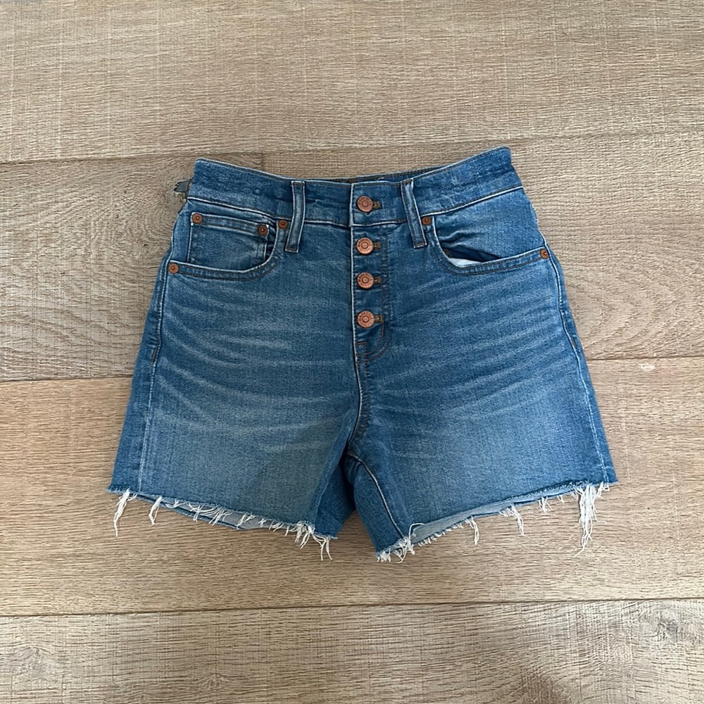 Madewell High Rise Denim Shorts